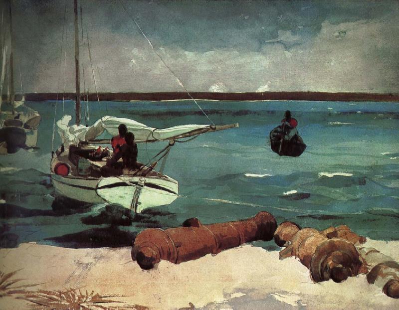 Winslow Homer Sea France oil painting art